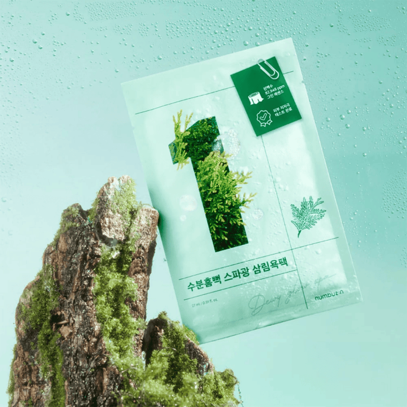 NUMBUZIN No.1 Dewy Glow Spa Sheet Mask (1 PIECE)