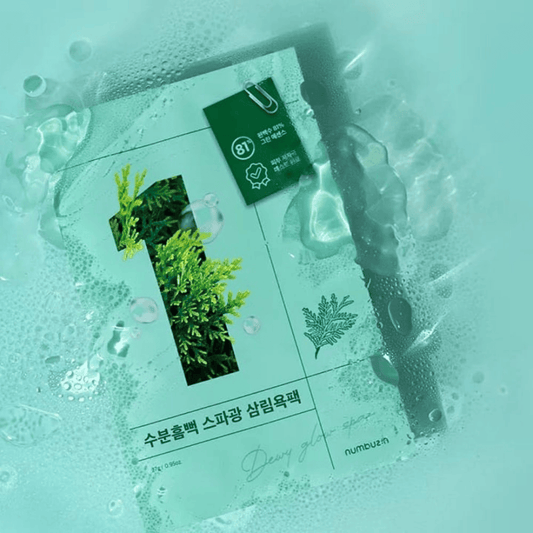 NUMBUZIN No.1 Dewy Glow Spa Sheet Mask (4 Pieces) - AU Beauty Bazaar