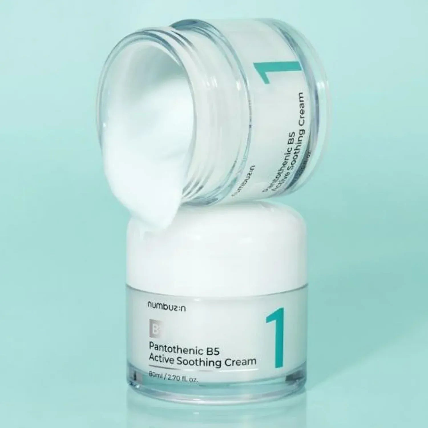 Numbuzin No.1 Pantothenic B5 Active Soothing Cream 80ml - AU Beauty Bazaar