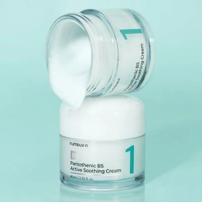 Numbuzin No.1 Pantothenic B5 Active Soothing Cream 80ml - AU Beauty Bazaar