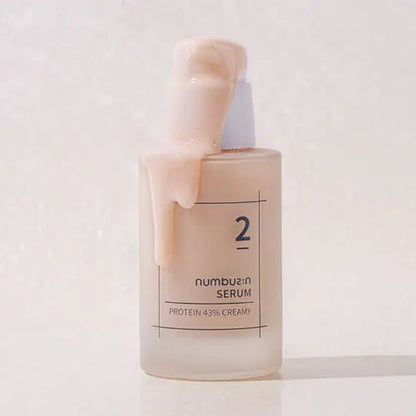 Numbuzin No.2 Protein 43% Creamy Serum 50ml - AU Beauty Bazaar