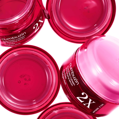 numbuzin - No.2 Rose PDRN Collagen 2X Plumping Serum 30ML - AU Beauty Bazaar