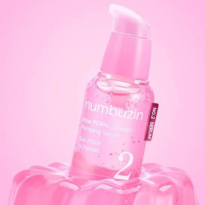 NUMBUZIN No.2 Rose PDRN Collagen Plumping Serum 30ml - AU Beauty Bazaar