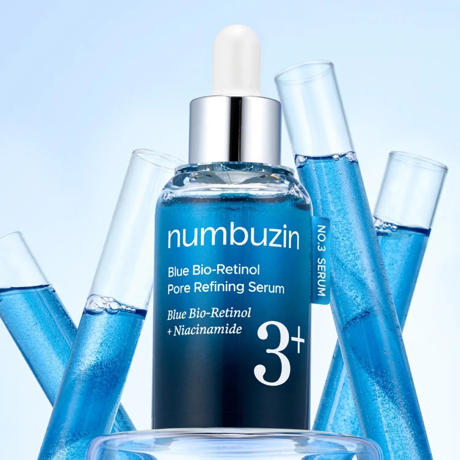 Numbuzin - No.3 Blue Bio - Retinol Pore Refining Serum 30ML - AU Beauty Bazaar