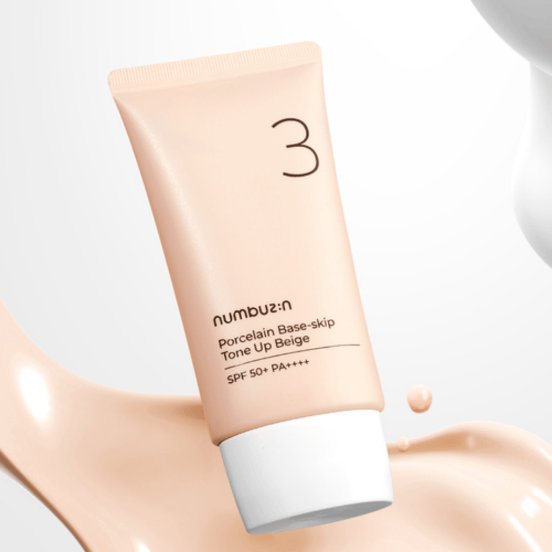 Numbuzin No.3 Porcelain Base-Skip Tone Up Beige 50ml