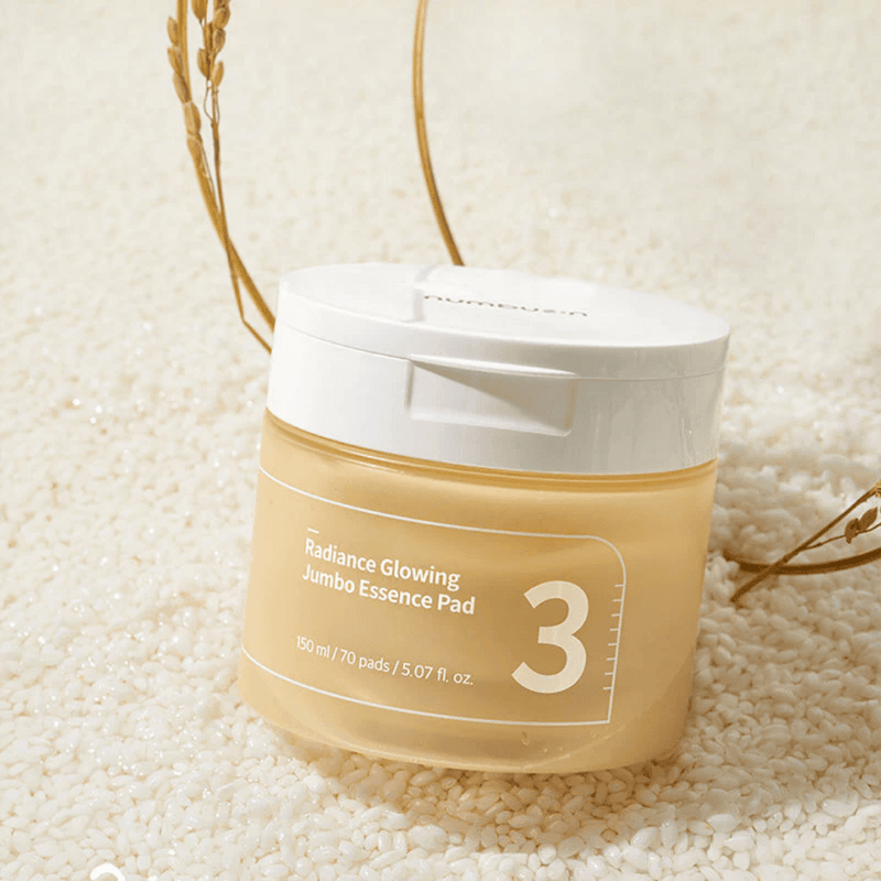 Numbuzin No.3 Radiance Glowing Jumbo Essence Pad (150ml *70ea)