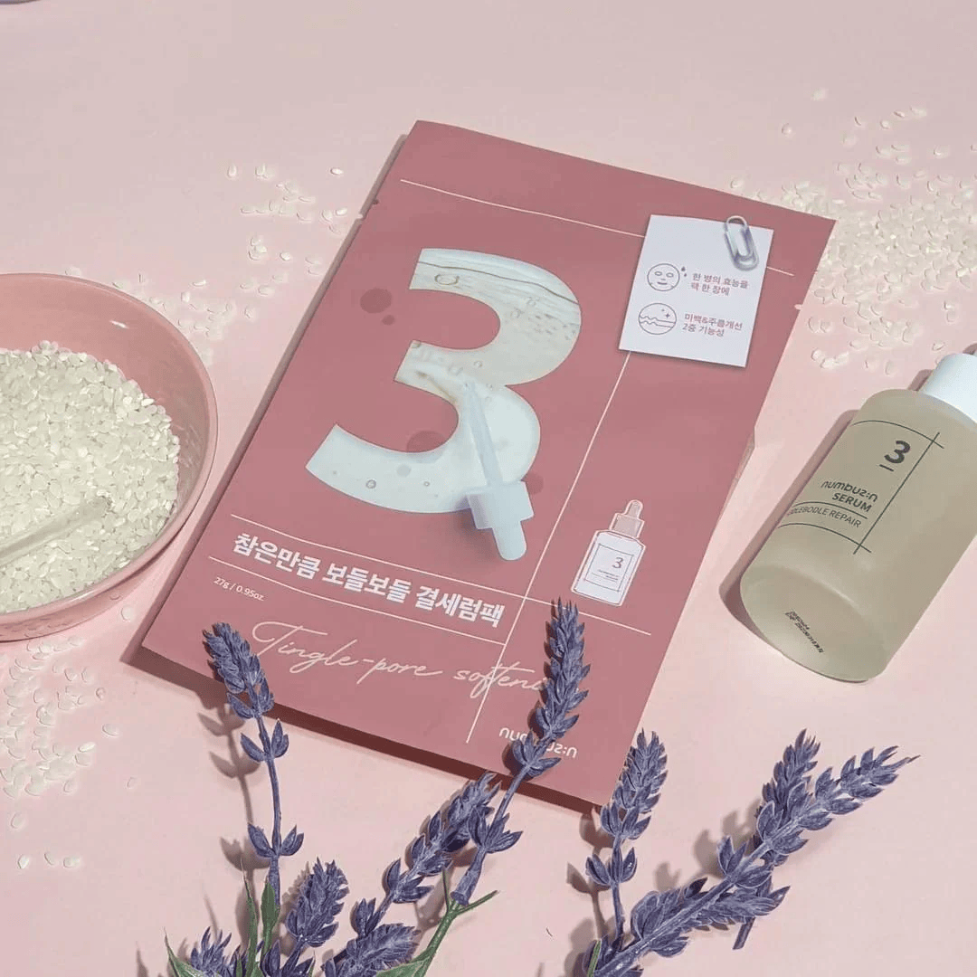 Numbuzin - No.3 Tingle - Pore Softening Sheet Mask 27g - AU Beauty Bazaar