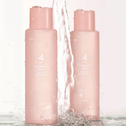 Numbuzin No.4 Hydration Glow Mineral Toner 200ml - AU Beauty Bazaar