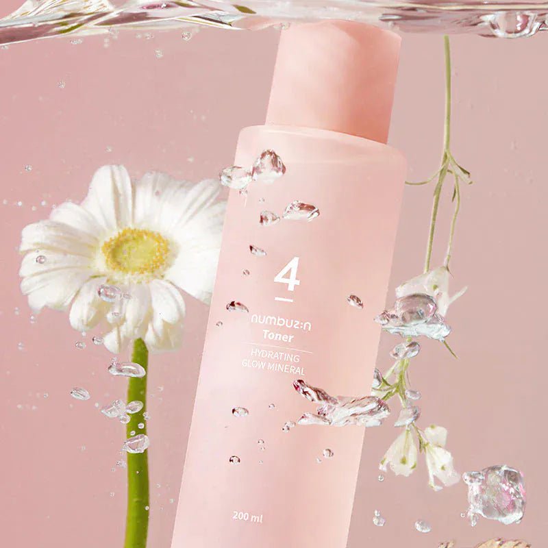 Numbuzin No.4 Hydration Glow Mineral Toner 200ml - AU Beauty Bazaar
