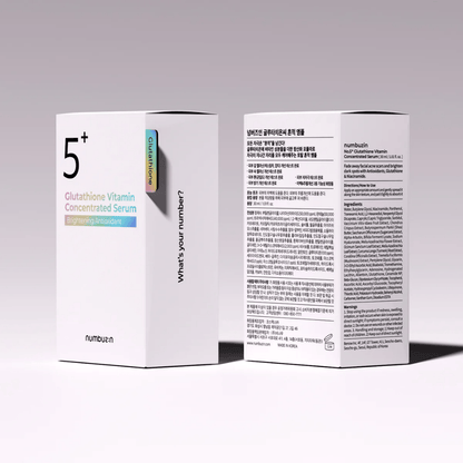 Numbuzin No.5+ Glutathione Vitamin Concentrated Serum 30ml - AU Beauty Bazaar