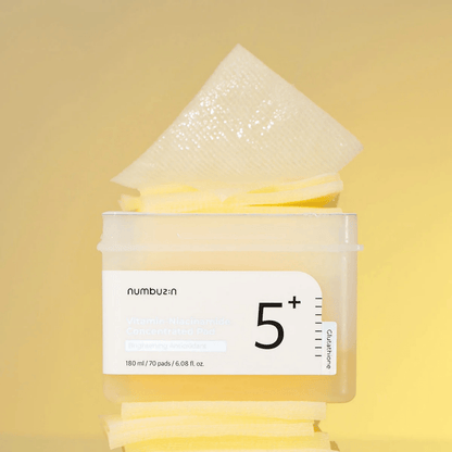 numbuzin - No.5 Vitamin - Niacinamide Concentrated Pad (70 pads) - AU Beauty Bazaar