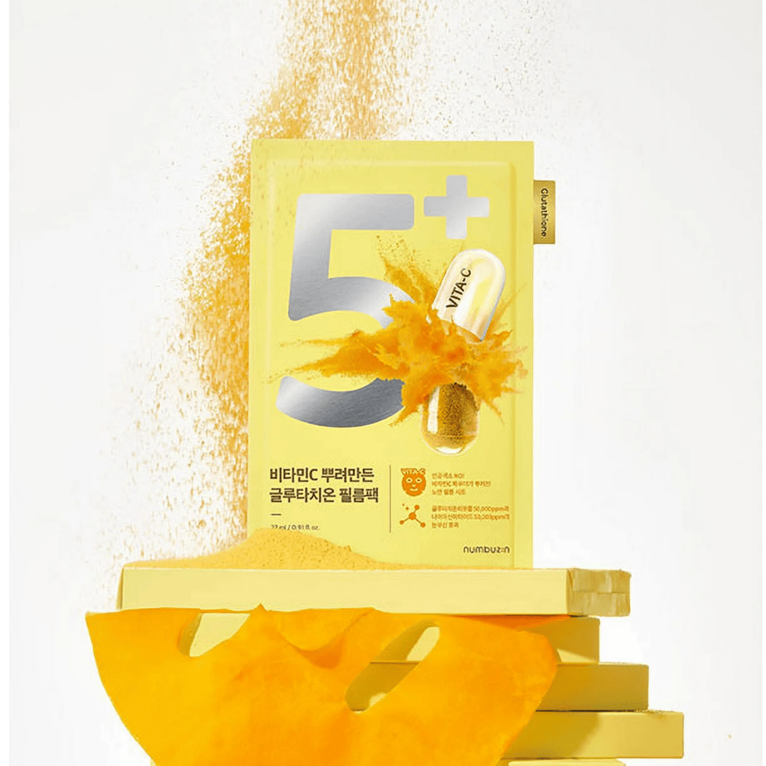 numbuzin - No.5 Vitamin Spotlight Sheet Mask Set (1 PIECE) - AU Beauty Bazaar