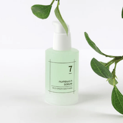 Numbuzin No.7 Mild Green Soothing Serum 50ml - AU Beauty Bazaar