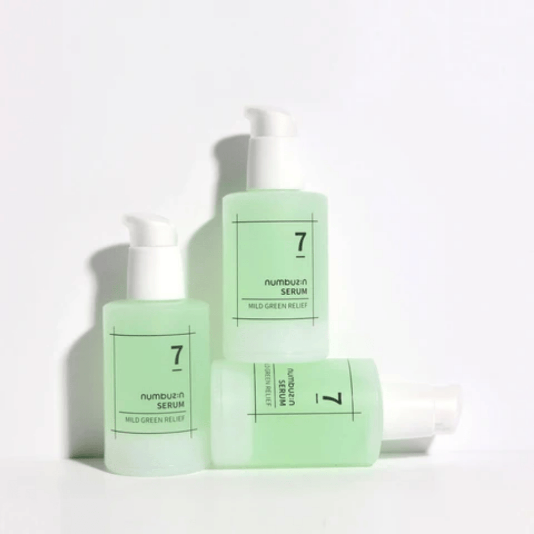 Numbuzin No.7 Mild Green Soothing Serum 50ml - AU Beauty Bazaar