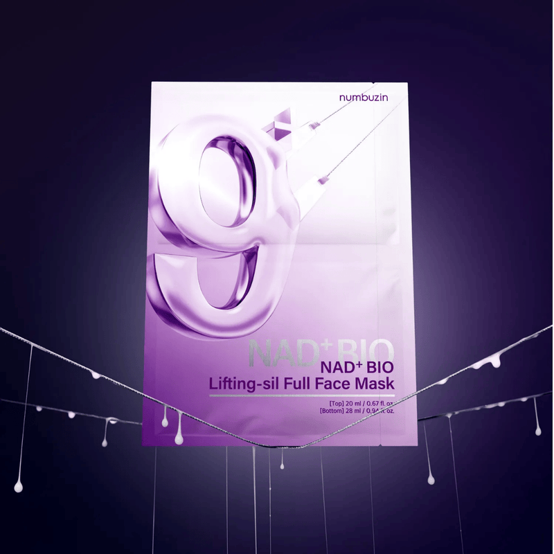 Numbuzin No.9 NAD Bio Lifting Full Cover Facial Mask (4 masks)