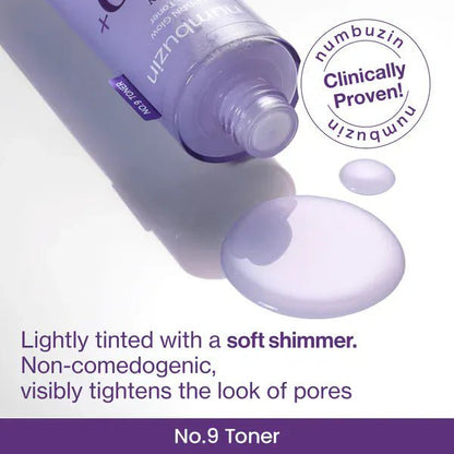 numbuzin - No.9 NAD+ PDRN Glow Boosting Toner 150ML - AU Beauty Bazaar