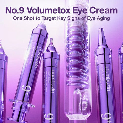 numbuzin - No.9 NAD+ Retinol Volumetox Eye Cream 10ML - AU Beauty Bazaar