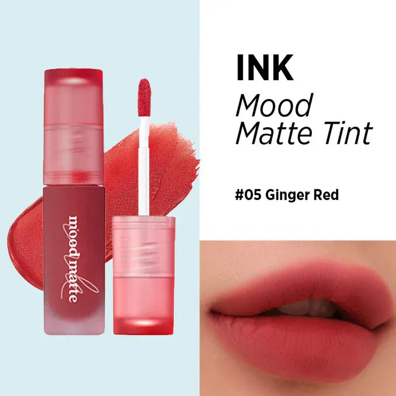 Peripera Ink Mood Matte Tint (Ginger Red) - AU Beauty Bazaar