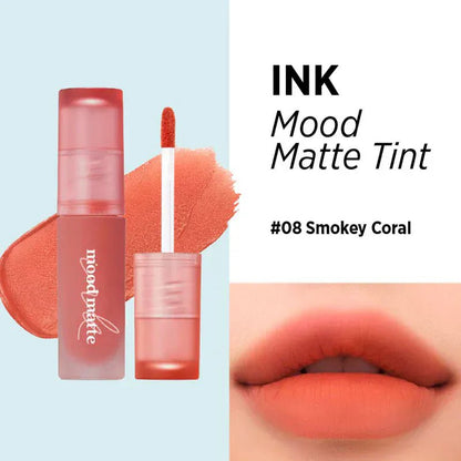 Peripera Ink Mood Matte Tint (Smoky Coral) - AU Beauty Bazaar