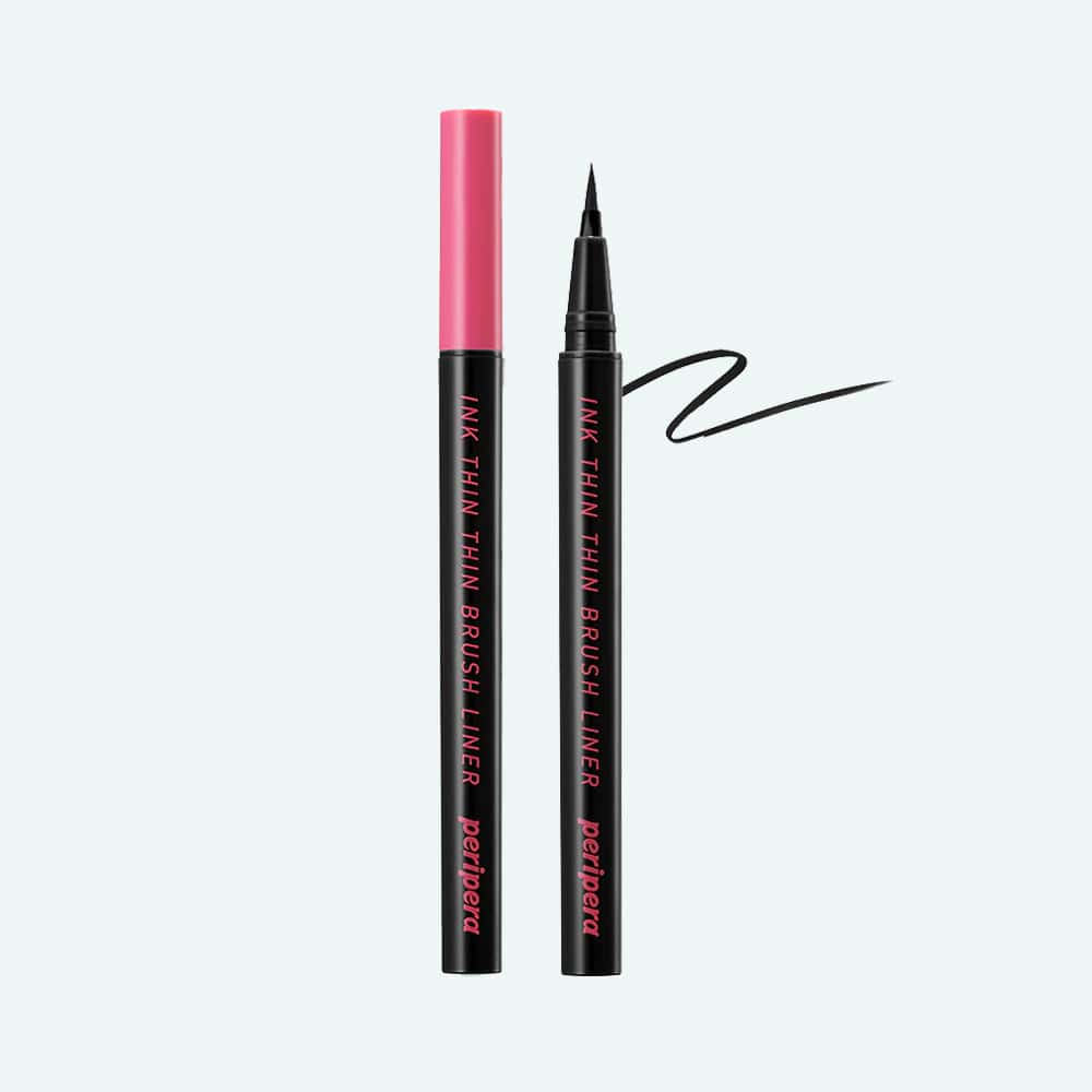 peripera - Ink Thin Thin Brush Liner (Black Noir) - AU Beauty Bazaar