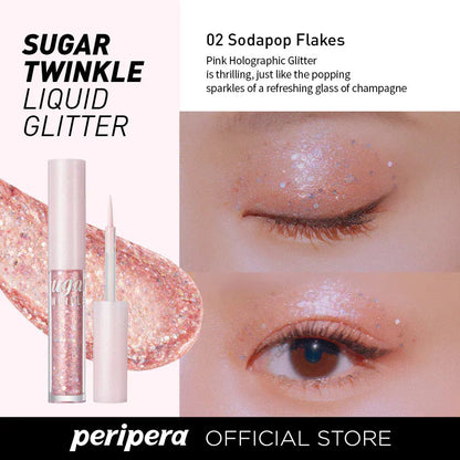 peripera - Sugar Twinkle Liquid Glitter 1 Glitter Wave - AU Beauty Bazaar