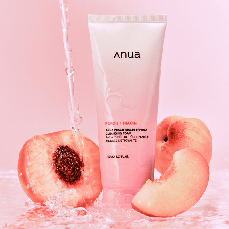 ANUA PEACH NIACIN SPREAD CLEANSING FOAM 150ML