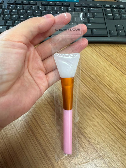 AU Beauty Bazaar Silicone Face Mask Brush Pink product photo