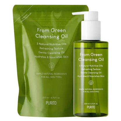 Purito Seoul From Green Cleansing Oil Refill 200ml - AU Beauty Bazaar