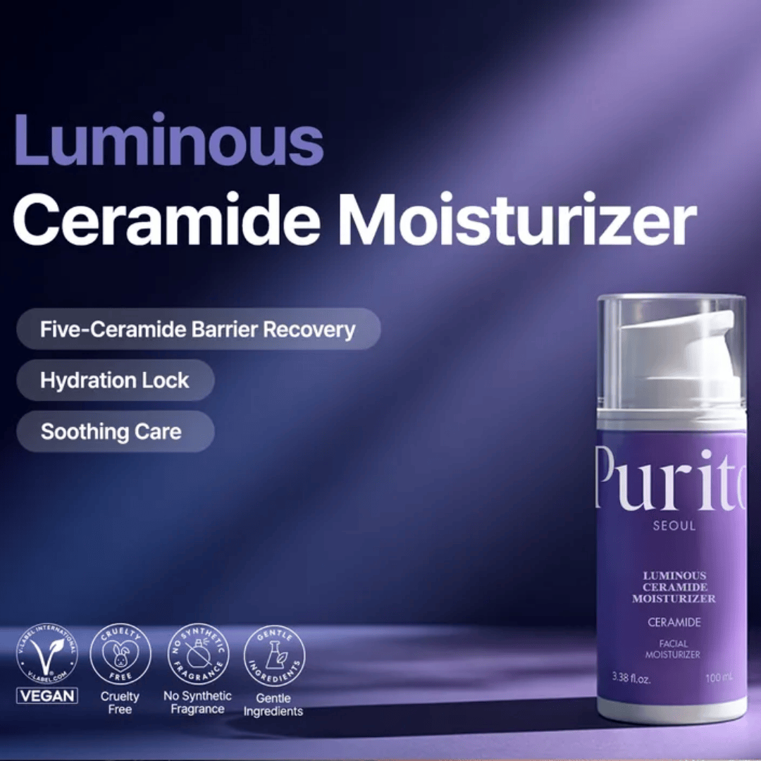 Purito Seoul Luminous Ceramide Moisturiser 100ML - AU Beauty Bazaar