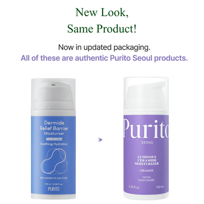 Purito Seoul Luminous Ceramide Moisturiser 100ML - AU Beauty Bazaar