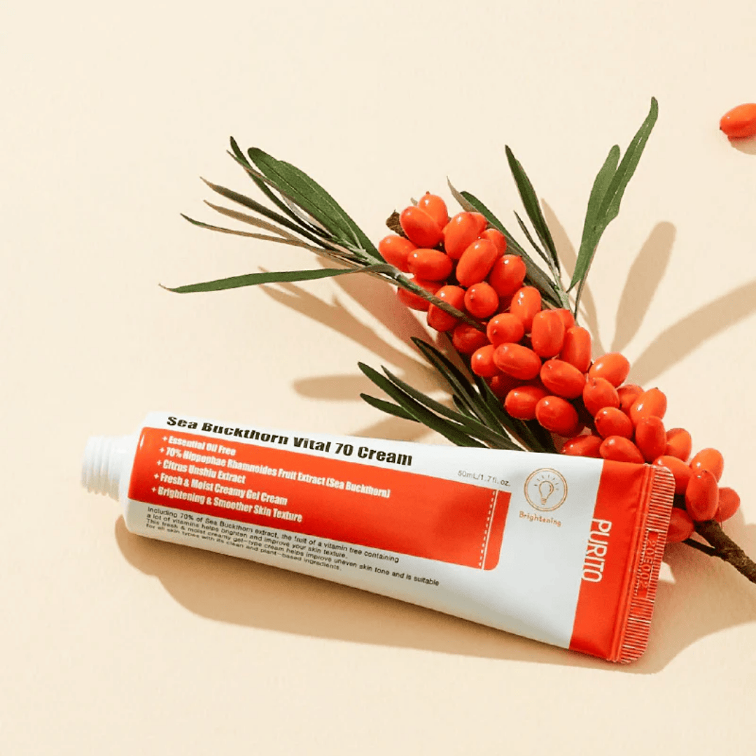 Purito Seoul Sea Buckthorn Vital 70 Cream 50ml - AU Beauty Bazaar