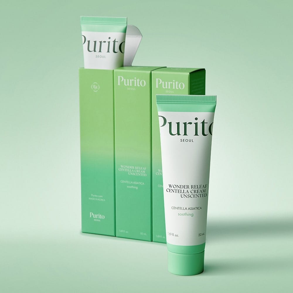 Purito Seoul Wonder Releaf Centella Cream Unscented 50ml - AU Beauty Bazaar
