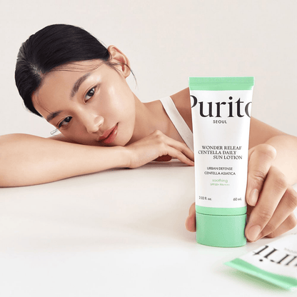 Purito Seoul Wonder Releaf Centella Daily Sun Lotion 60ml - AU Beauty Bazaar