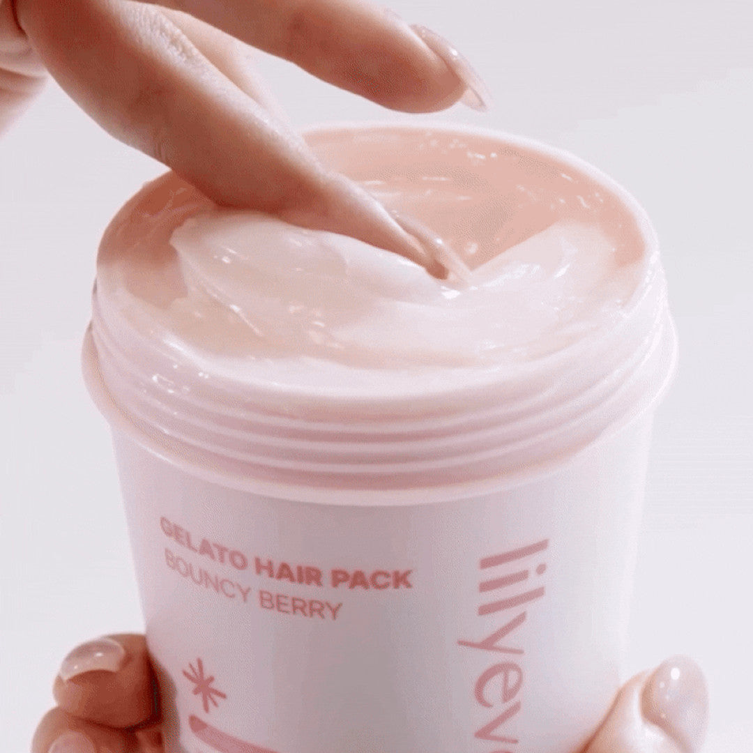 LILYEVE Repair:TURN GELATO Hair Pack Bouncy Berry 200mL