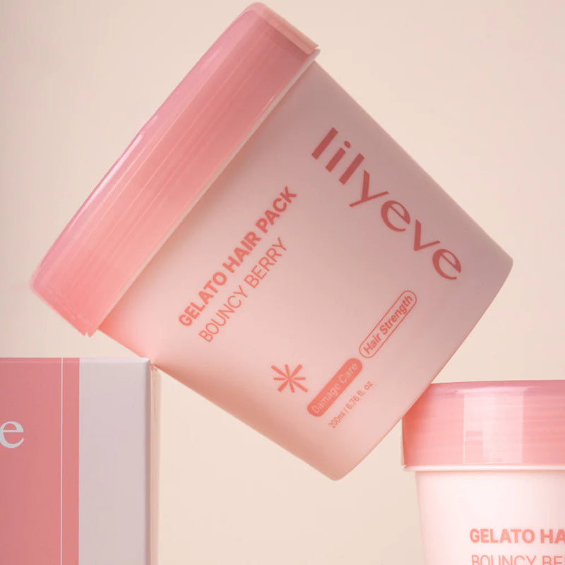LILYEVE Repair:TURN GELATO Hair Pack Bouncy Berry 200mL
