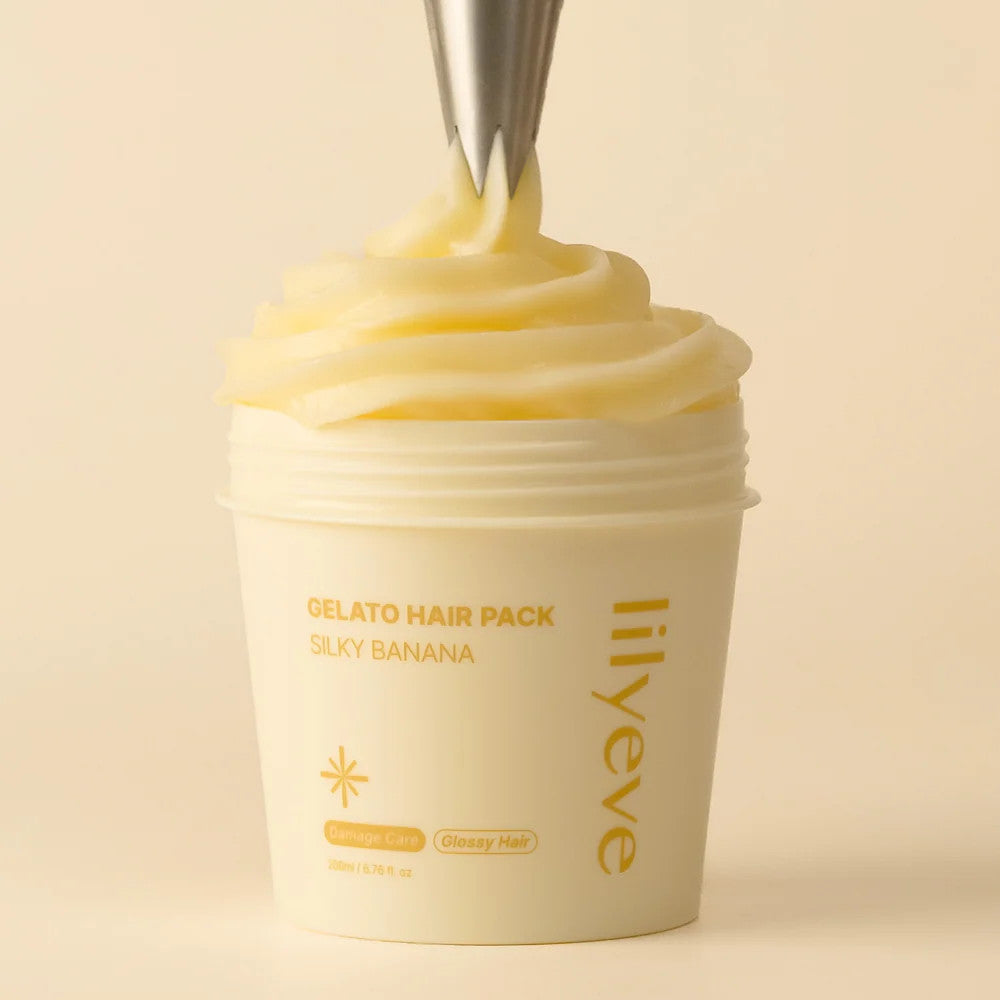 LILYEVE Repair:TURN GELATO Hair Pack Silky Banana 200mL