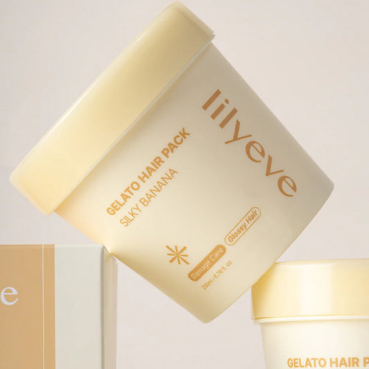 LILYEVE Repair:TURN GELATO Hair Pack Silky Banana 200mL