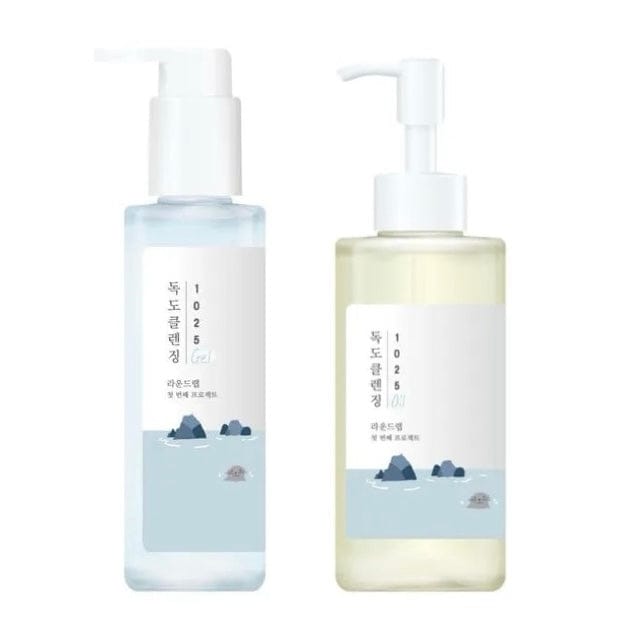 Round Lab 1025 Dokdo Cleansing Gel & Oil Set - AU Beauty Bazaar