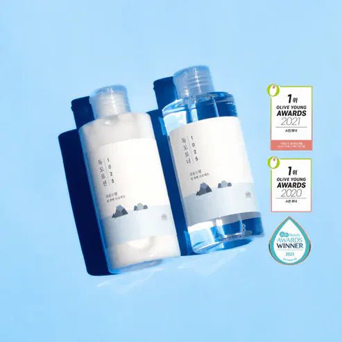ROUND LAB 1025 DOKDO TONER LOTION SPECIAL SET Toner 200ML + Lotion 200ML - AU Beauty Bazaar
