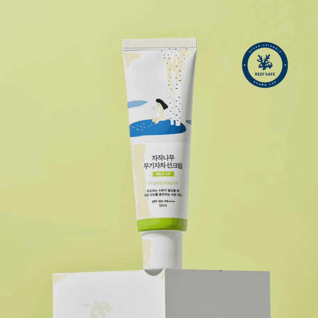 Round Lab - Birch Juice Moisturizing Mild - Up Sunscreen 50ml - AU Beauty Bazaar
