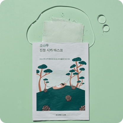 Round Lab - Pine Calming Cica Mask Sheet 27ml - AU Beauty Bazaar