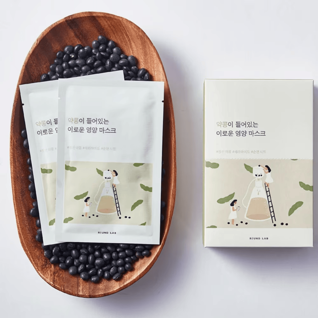 Round Lab - Soybean Nourishing Mask Sheet 27ml - AU Beauty Bazaar