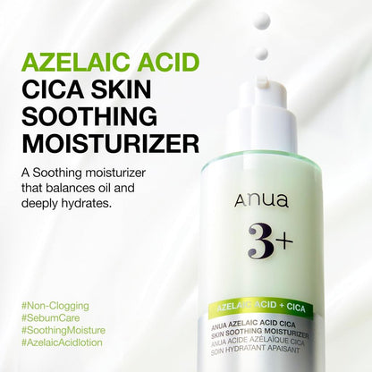 ANUA AZELAIC ACID CICA SKIN SOOTHING MOISTURIZER 100ml