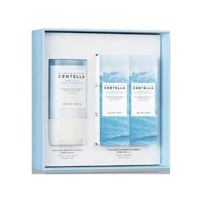 SKIN1004 Hyalu - Cica Sunsational Kit (Sun Stick 20G + Sun Serum Mini 15ML*2) - AU Beauty Bazaar