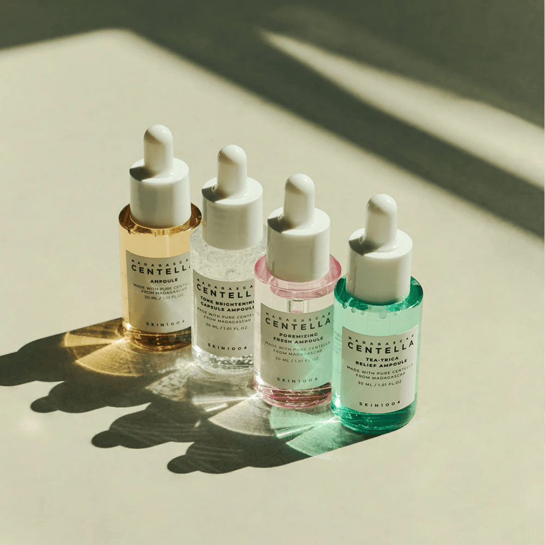 SKIN1004 - Madagascar Centella Ampoule Kit (4 pieces) - AU Beauty Bazaar