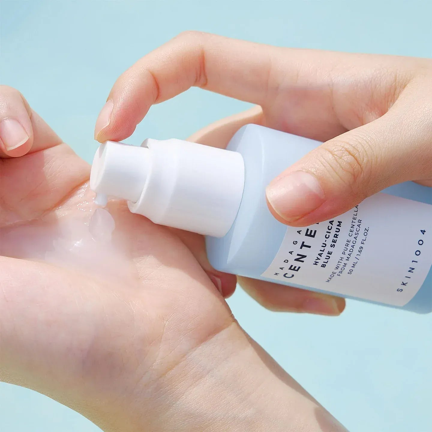 SKIN1004 - Madagascar Centella Hyalu - Cica Blue Serum (50ML) - AU Beauty Bazaar