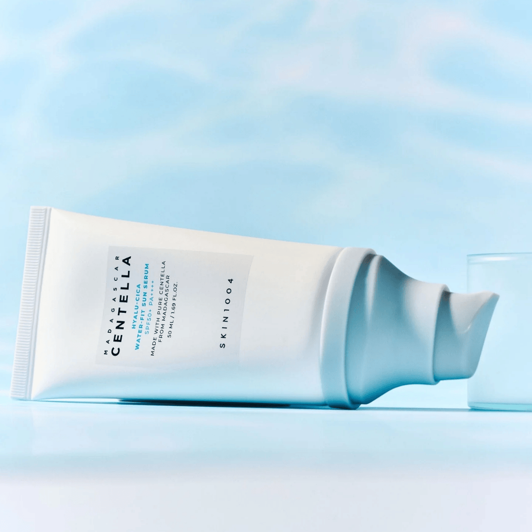 SKIN1004 Madagascar Centella Hyalu - Cica Water - Fit Sun Serum JUMBO 100ML - AU Beauty Bazaar