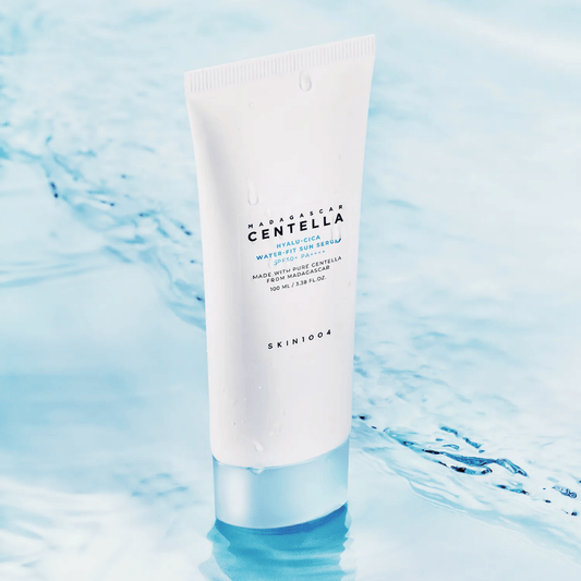 SKIN1004 Madagascar Centella Hyalu - Cica Water - Fit Sun Serum JUMBO 100ML - AU Beauty Bazaar