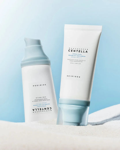 SKIN1004 Madagascar Centella Hyalu - Cica Water - Fit Sun Serum JUMBO 100ML - AU Beauty Bazaar