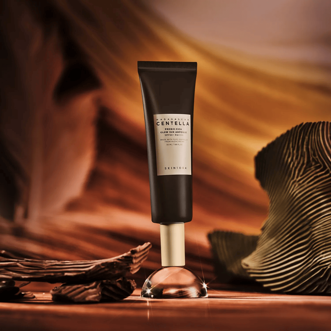 Skin1004 - Madagascar Centella Probio - Cica Glow Sun Ampoule 50ml - AU Beauty Bazaar